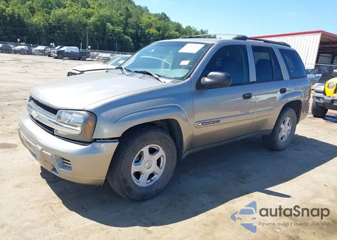 2002 Chevrolet Trailblazer Ls from USA, damaged, VIN 1GNDT13S422519305